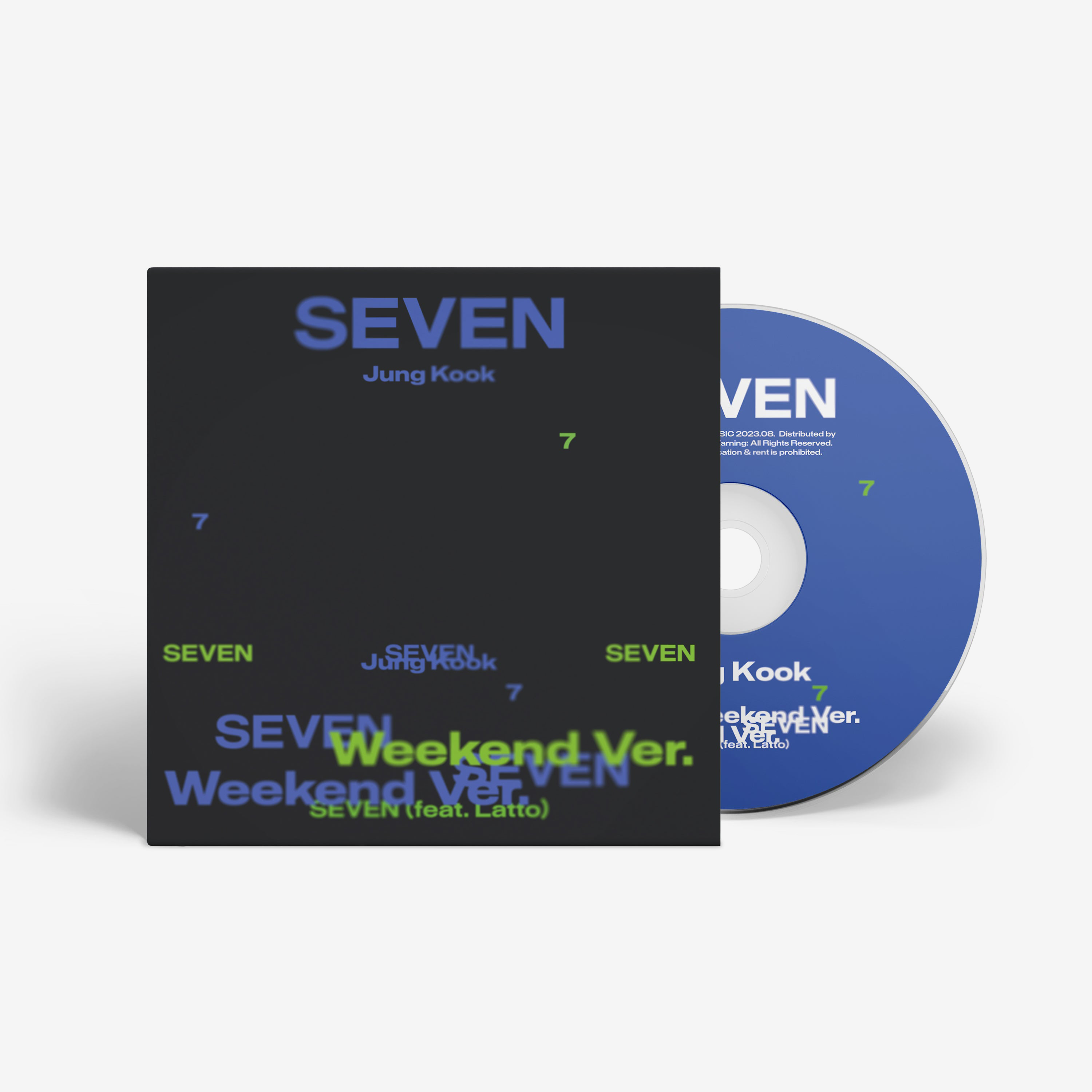 'Seven (Weekend Ver.)' Single CD - Official BTS Music Store