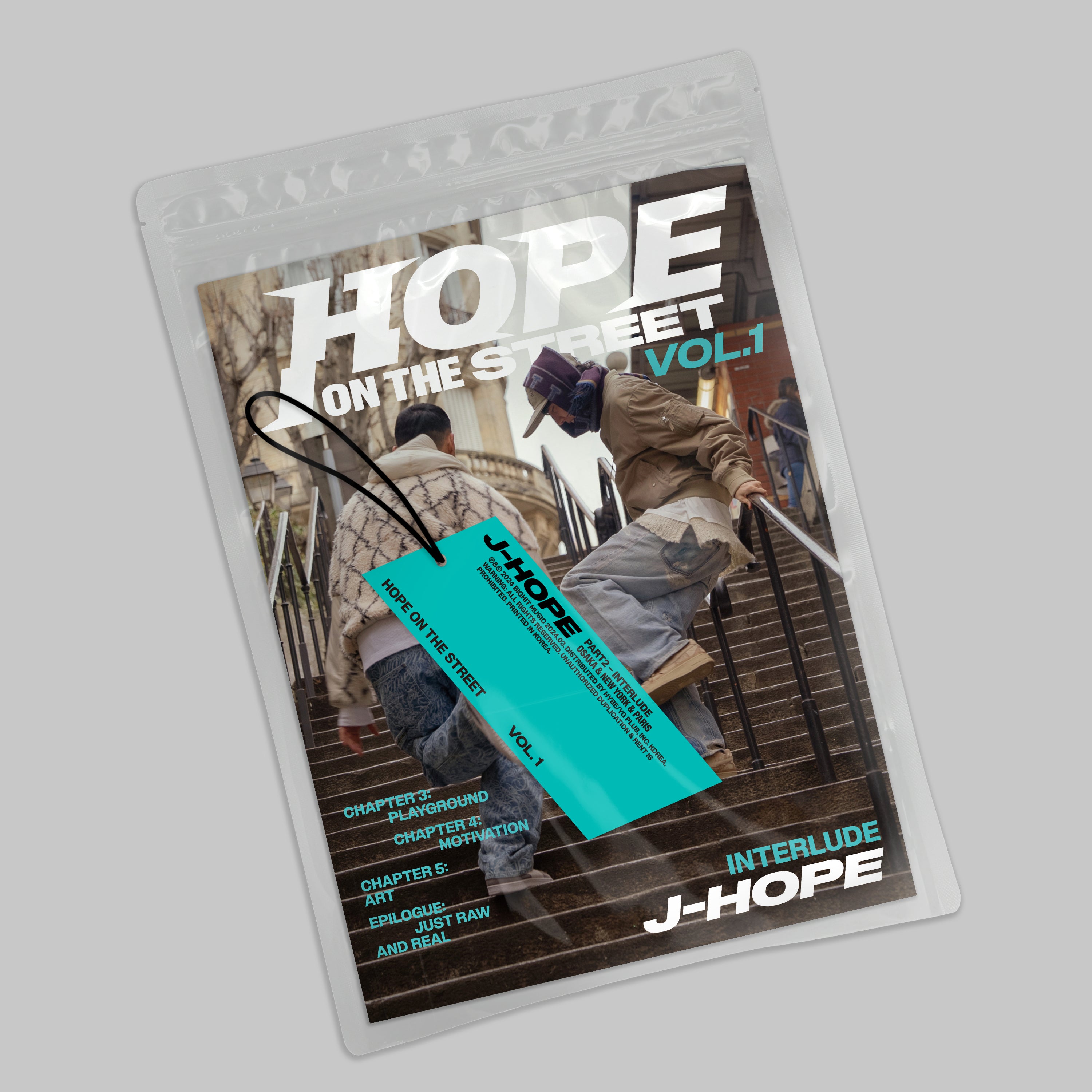 HOPE ON THE STREET VOL.1 (VER.2 INTERLUDE) - Official BTS Music Store