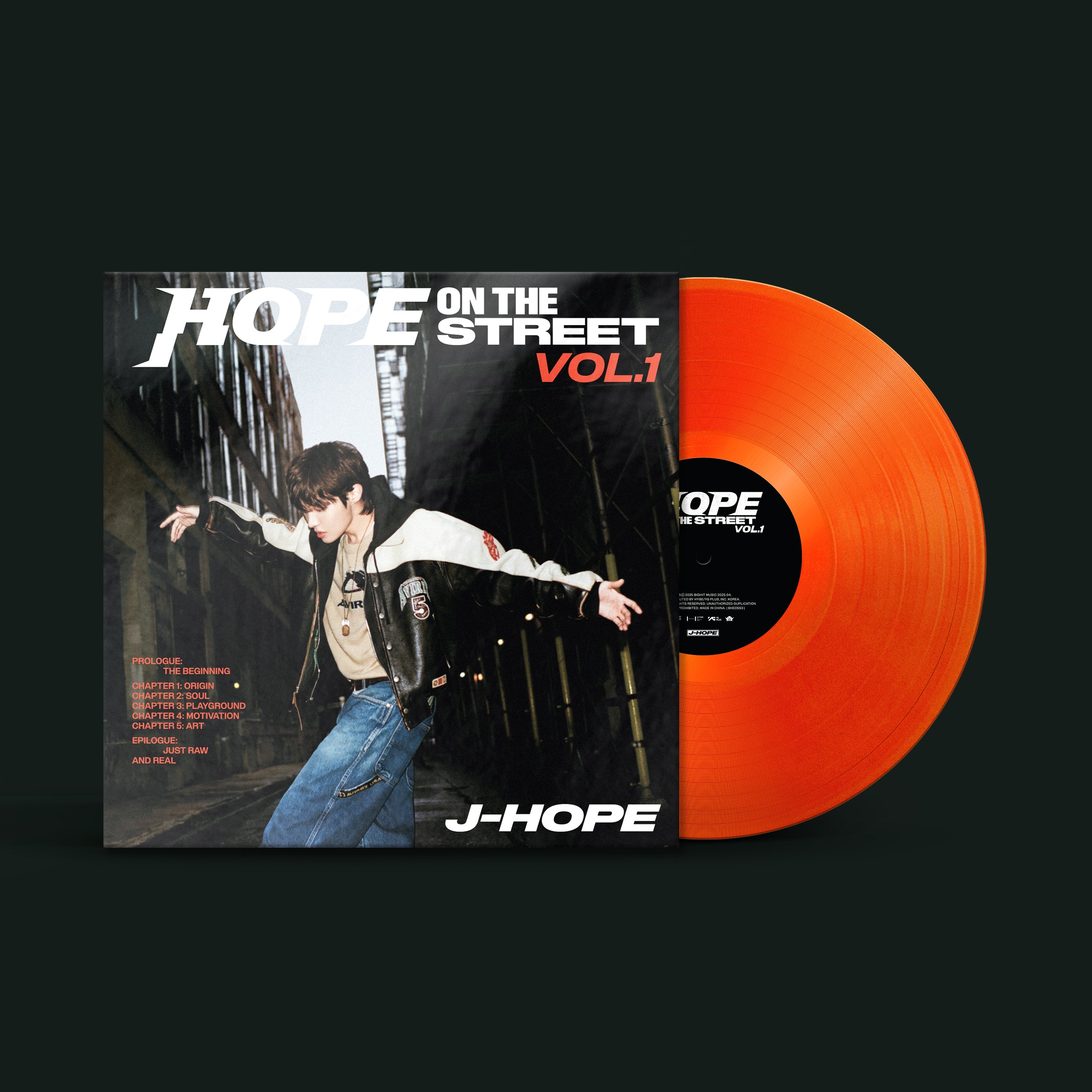 j-hope 'HOPE ON THE STREET VOL.1' Vinyl