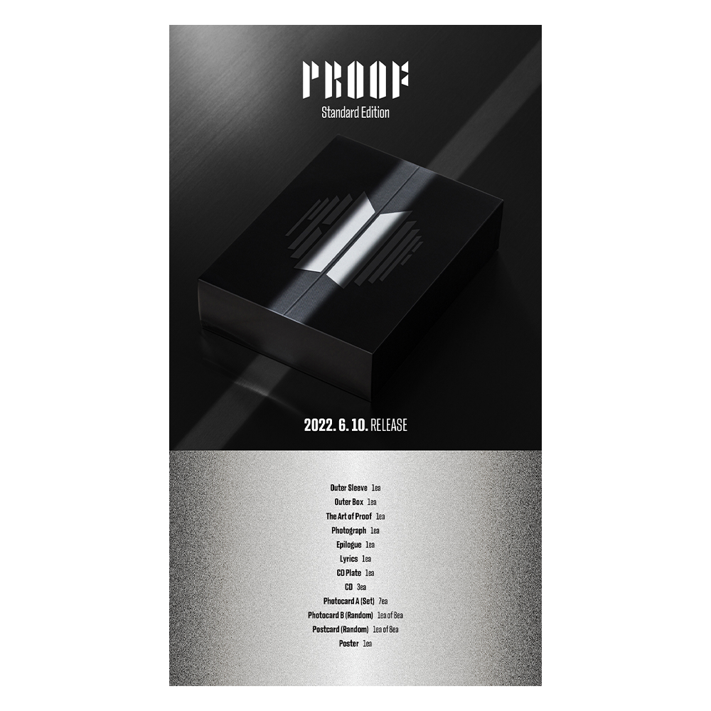 BTS Proof Standatd Edition スタンダード エディション Proof (Standard Edition) - Official BTS Music Store