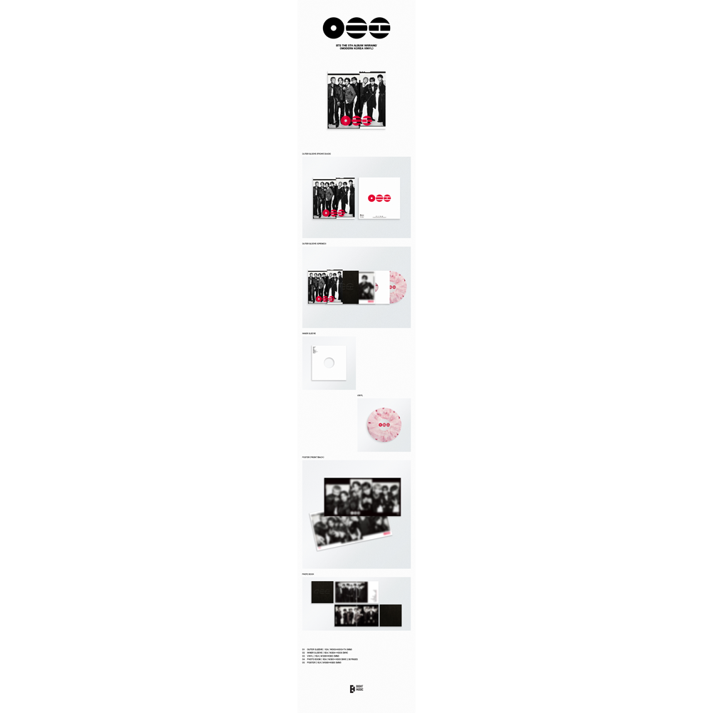 BTS The 5th Album 'ARIRANG' (Modern Korea Vinyl) - Official BTS BTS The 5th Album 'ARIRANG' (Modern Korea Vinyl) - Official BTS