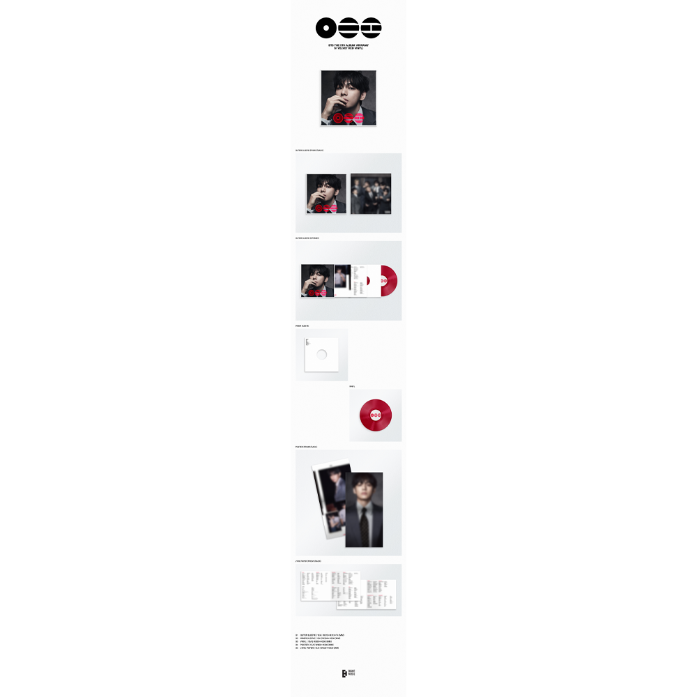BTS The 5th Album 'ARIRANG' (V Velvet Red Vinyl) - Official BTS BTS The 5th Album 'ARIRANG' (V Velvet Red Vinyl) - Official BTS