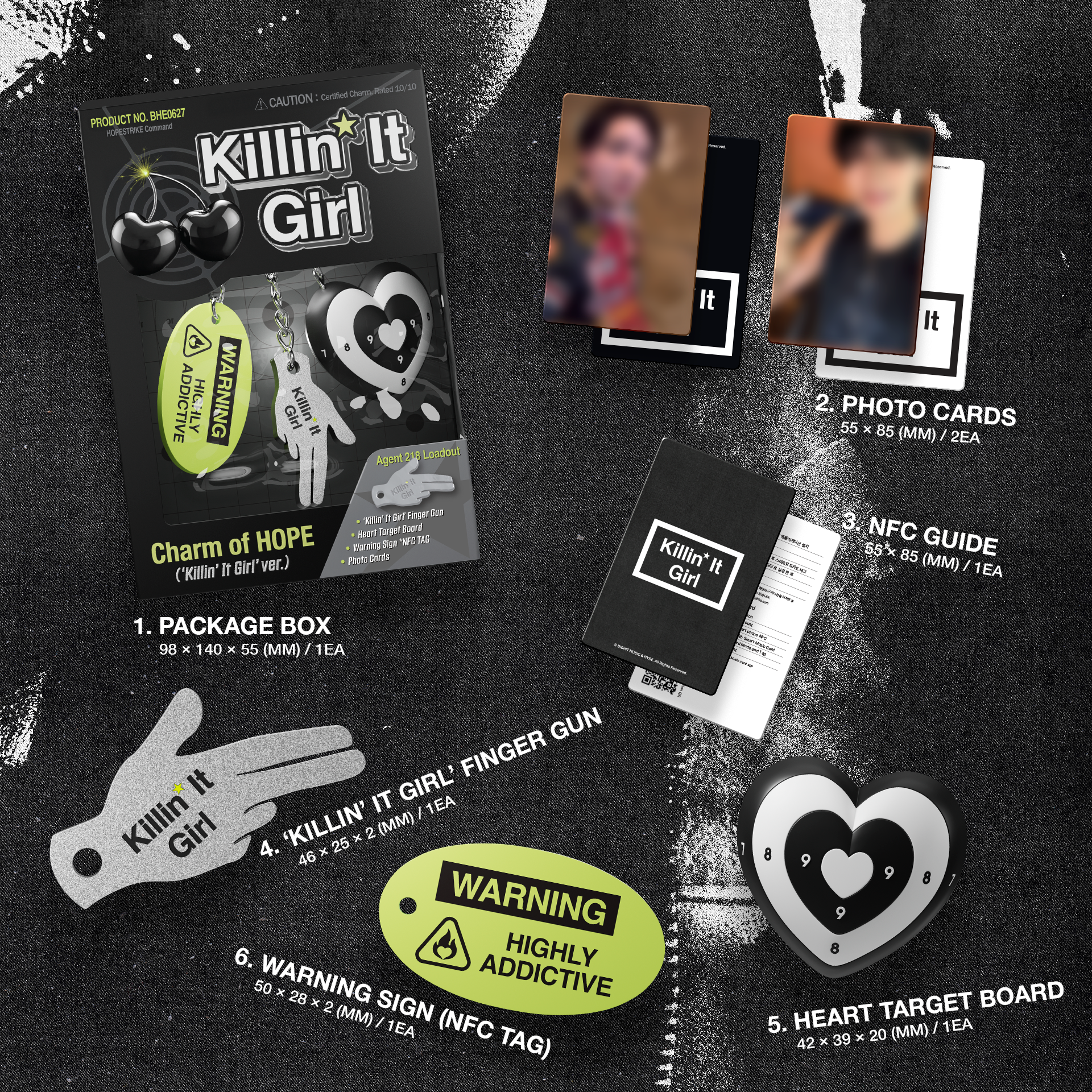 Charm of HOPE ('Killin' It Girl' ver.) - Official BTS Music Store Charm of HOPE ('Killin' It Girl' ver.) - Official BTS Music Store