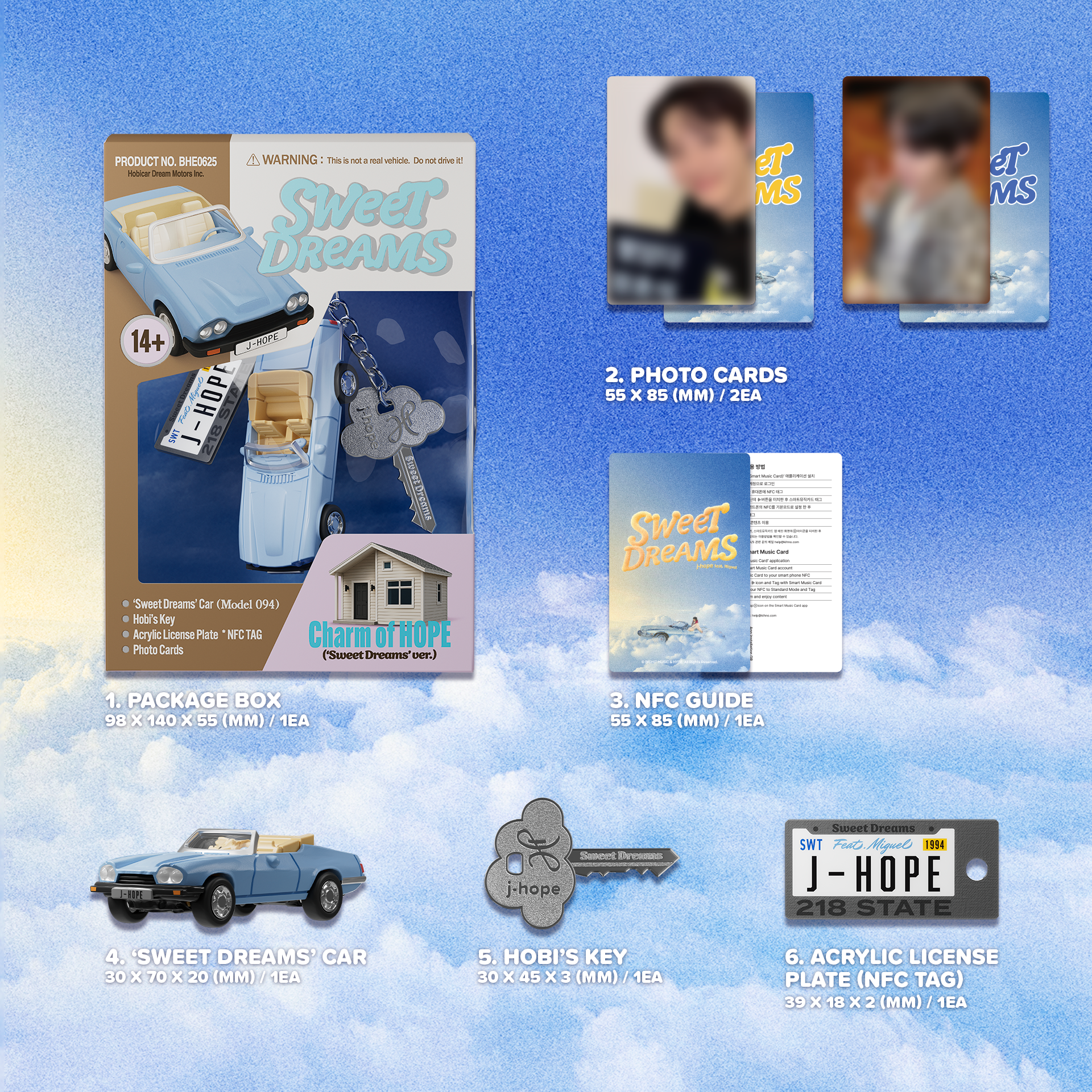 キーホルダー・キーリング j-hope Charm of HOPE Charm of HOPE ('Killin' It Girl' ver.)【グッズ】 | J-HOPE