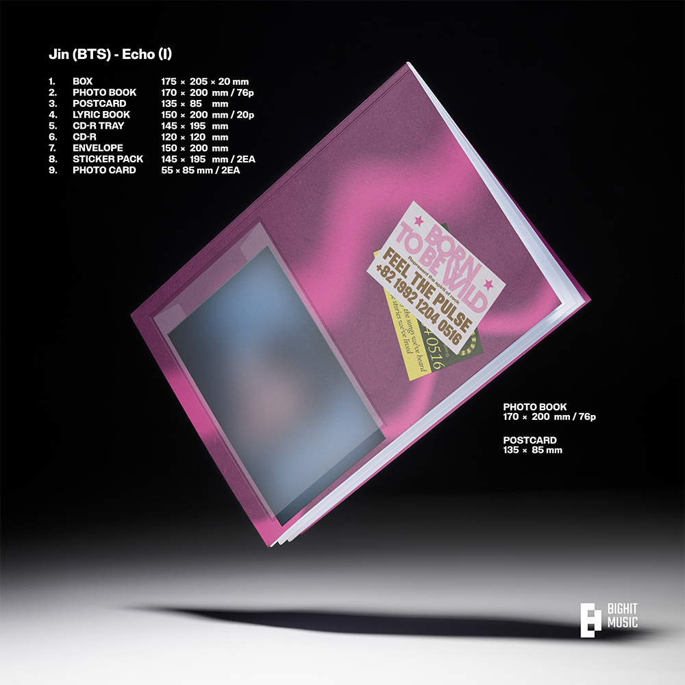 Jin - Echo (II) - Official BTS Music Store Jin - Echo (II) - Official BTS Music Store
