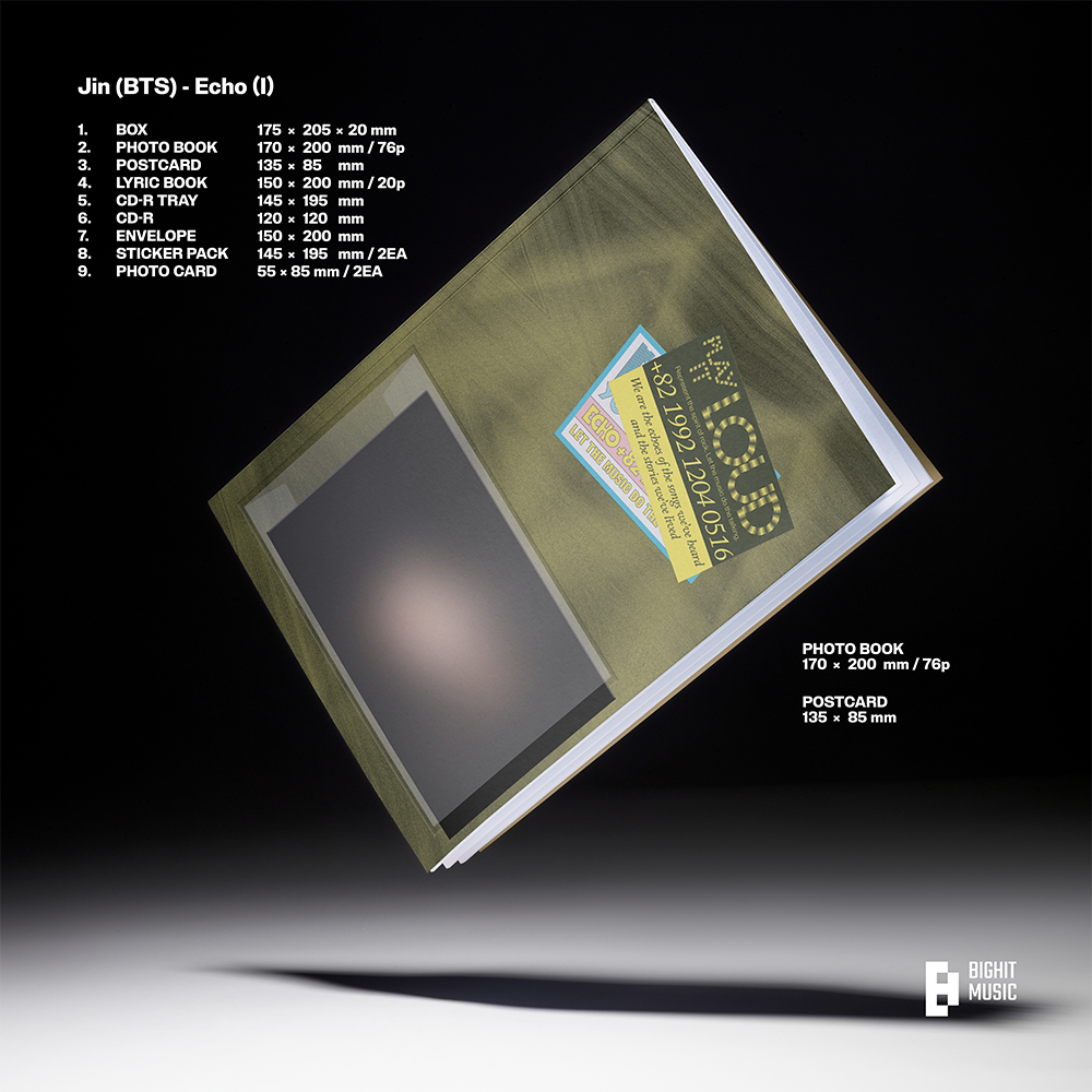 Jin - Echo (III) - Official BTS Music Store Jin - Echo (III) - Official BTS Music Store