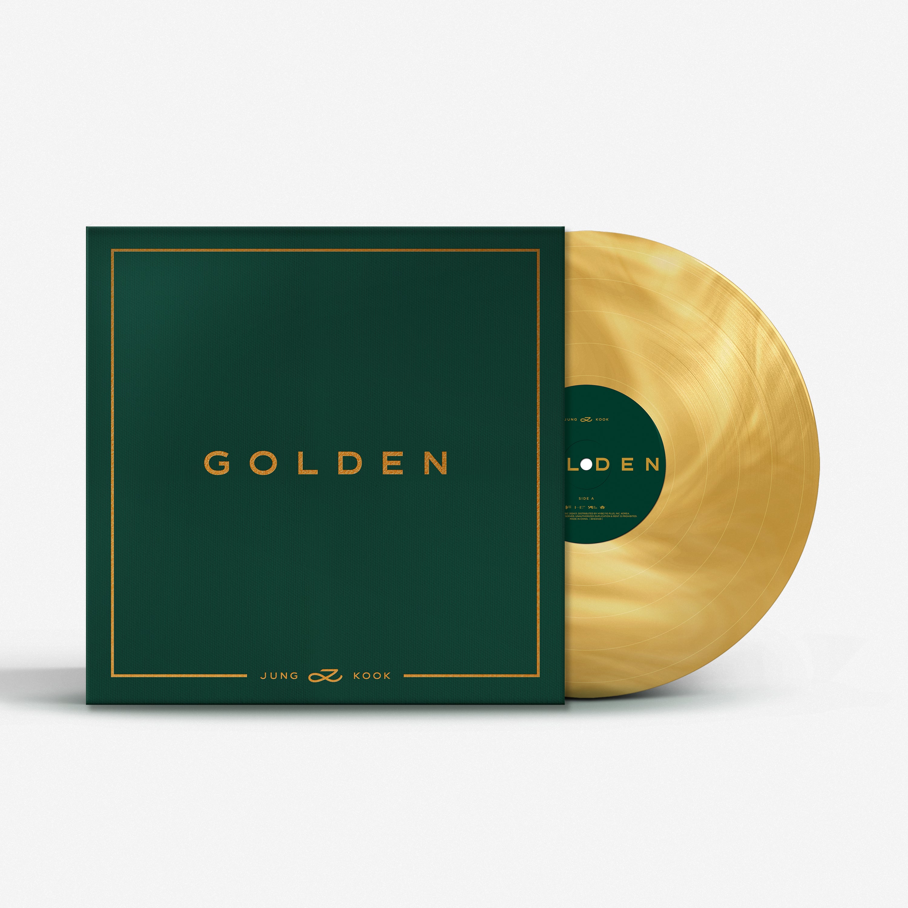 'GOLDEN' Vinyl - Official BTS Music Store