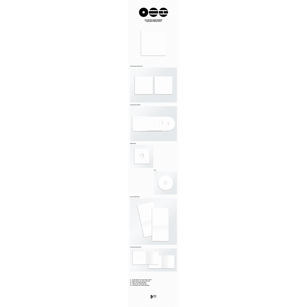 BTS The 5th Album 'ARIRANG' (Group Red Vinyl) packshot