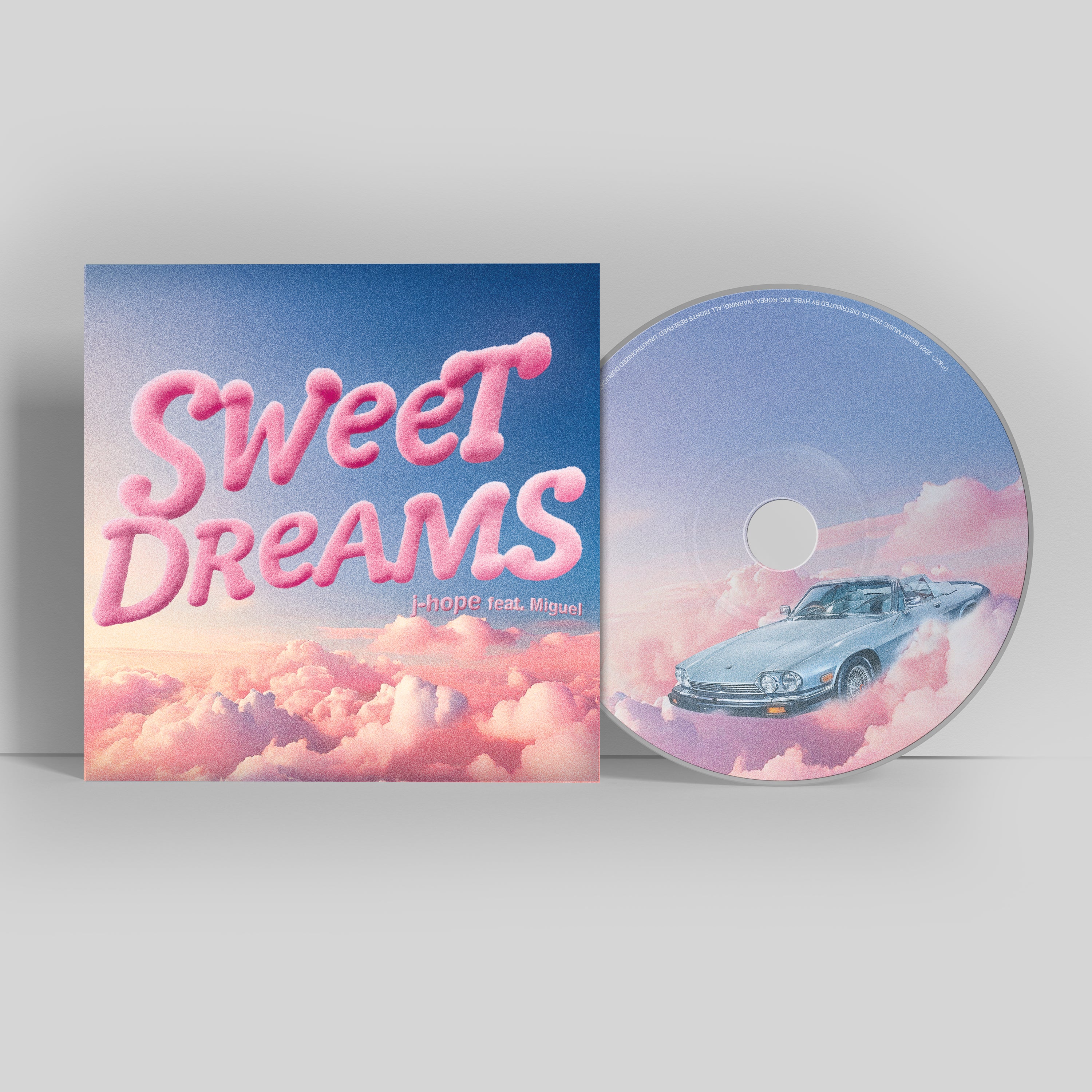 j-hope 'Sweet Dreams (feat. Miguel)' Instrumental Single CD