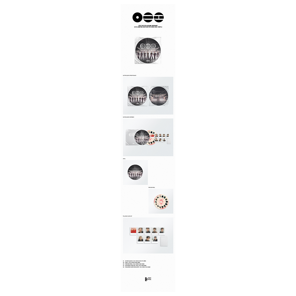 BTS The 5th Album 'ARIRANG' (613 Limited Edition Picture Disc Vinyl)