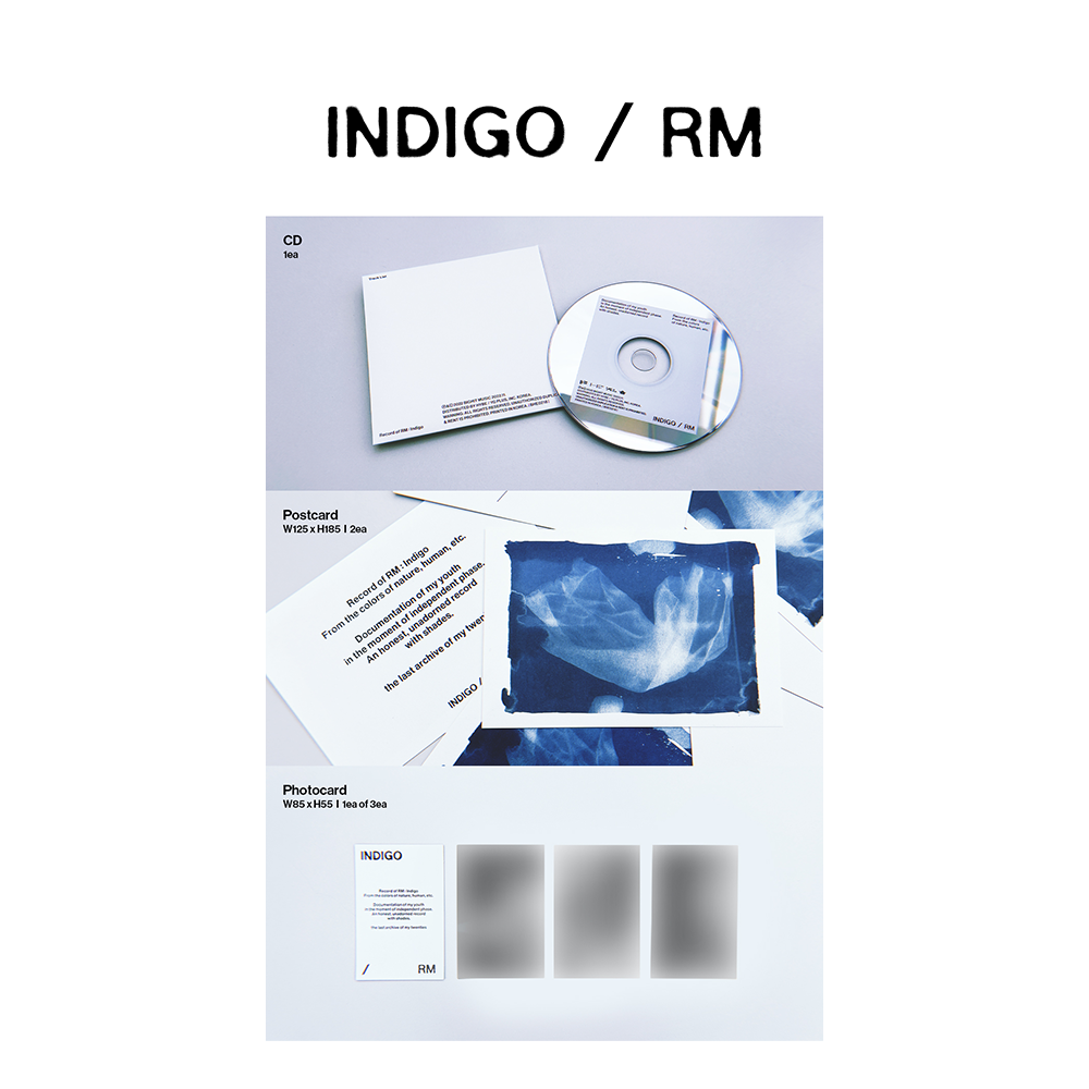 BTS RM Indigo インディゴ Book Editionナムジュン 5個 Indigo' Book Edition - Official BTS Music Store