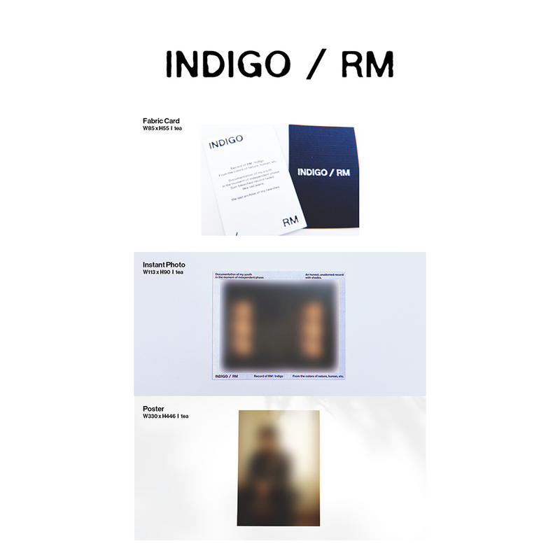 'Indigo' Book Edition Official BTS Music Store