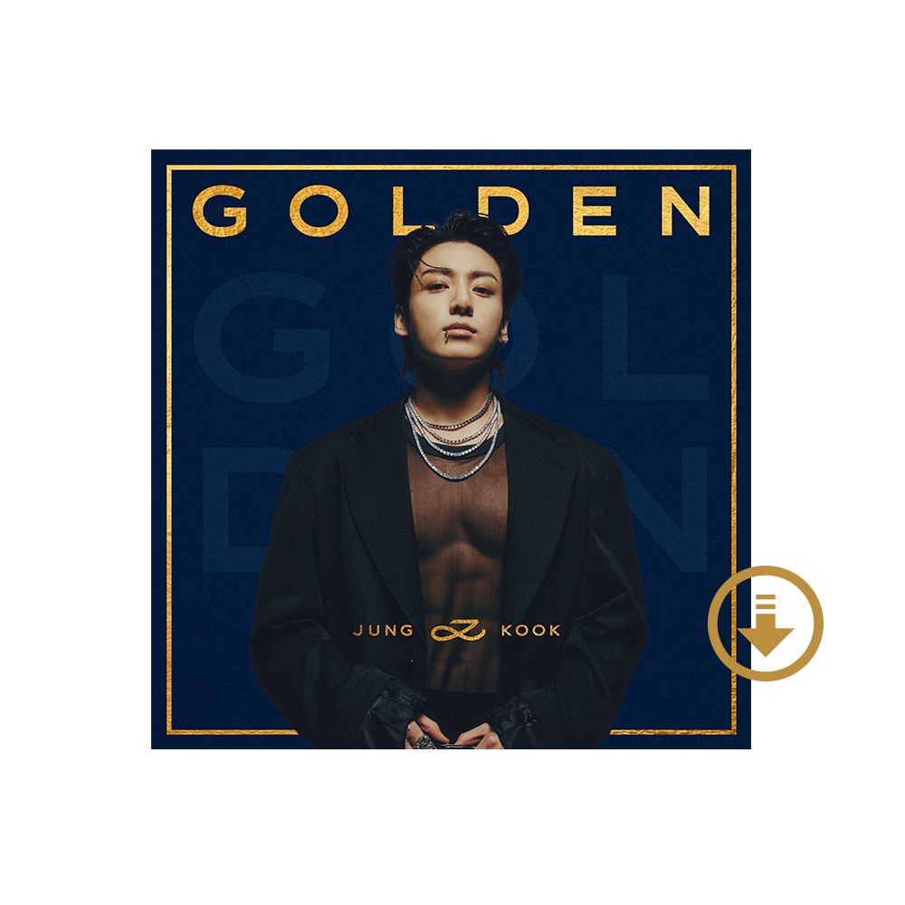 GOLDEN' Alternate Cover Version 2 – Official BTS Music Store