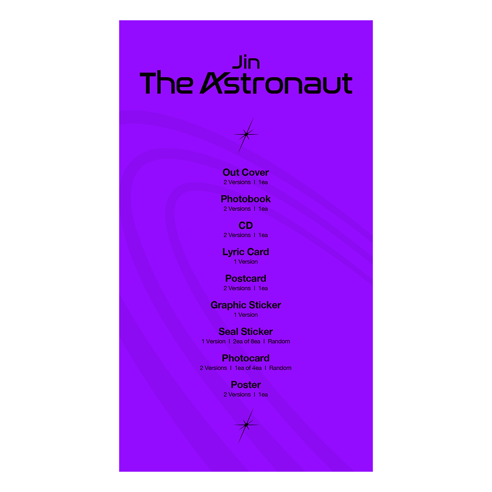 “The Astronaut” CD (VERSION 01) – Official BTS Music Store