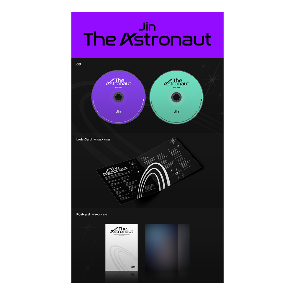 “The Astronaut” CD (VERSION 01) 3