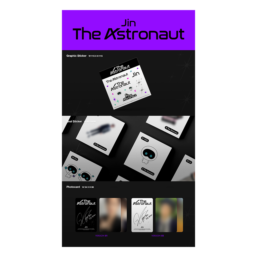 “The Astronaut” CD (VERSION 01) 4
