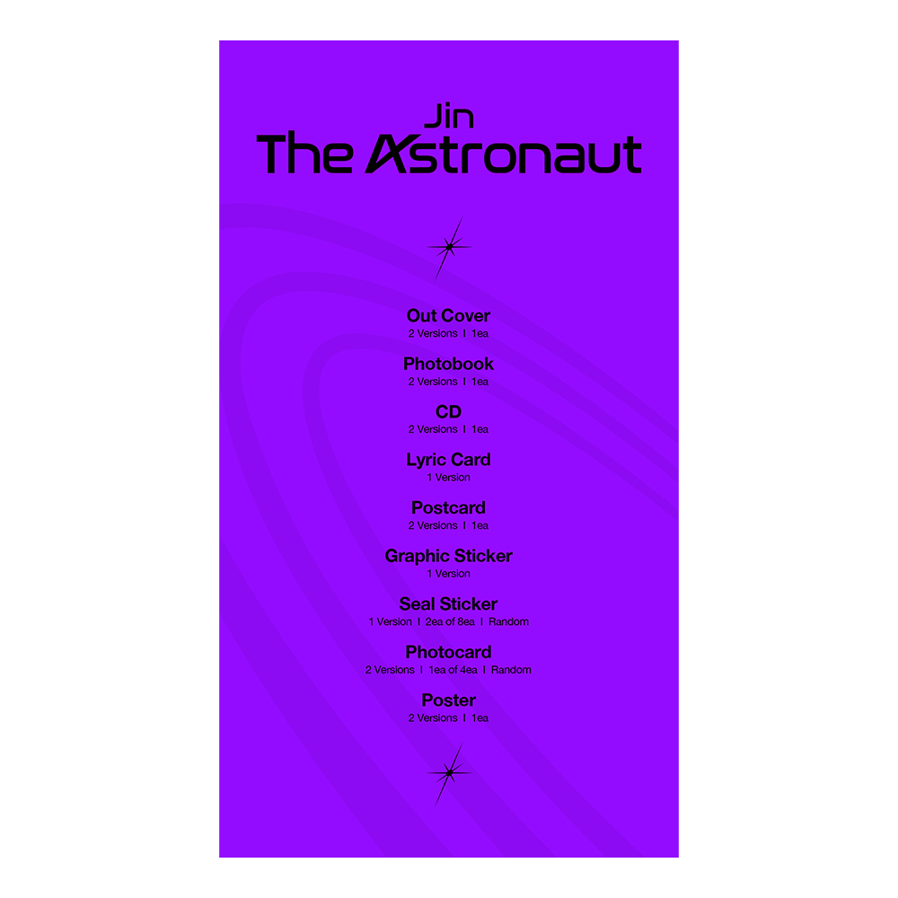 “The Astronaut” CD (VERSION 02) - Official BTS Music Store