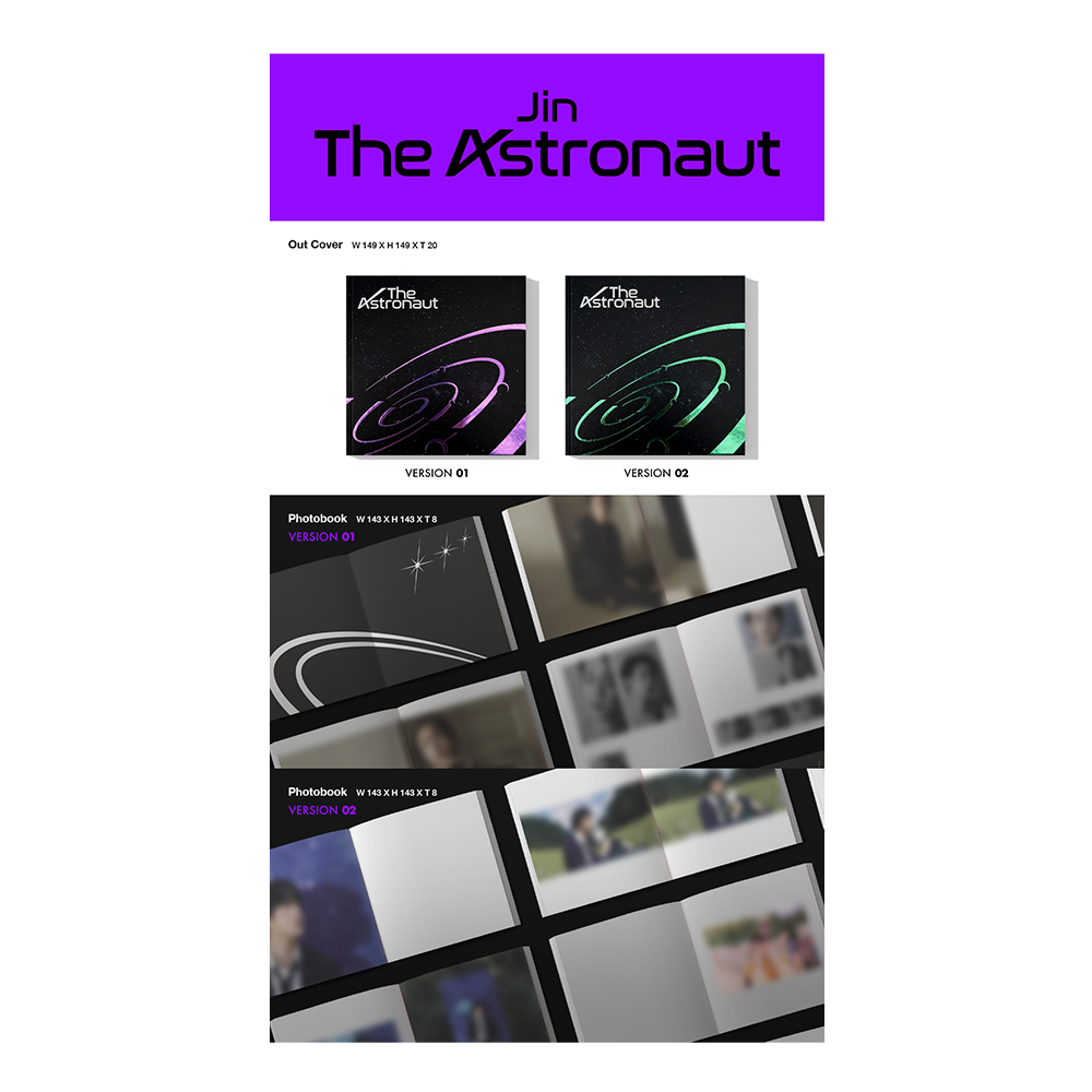 The Astronaut” CD (VERSION 02) - Official BTS Music Store The Astronaut” CD (VERSION 02) - Official BTS Music Store