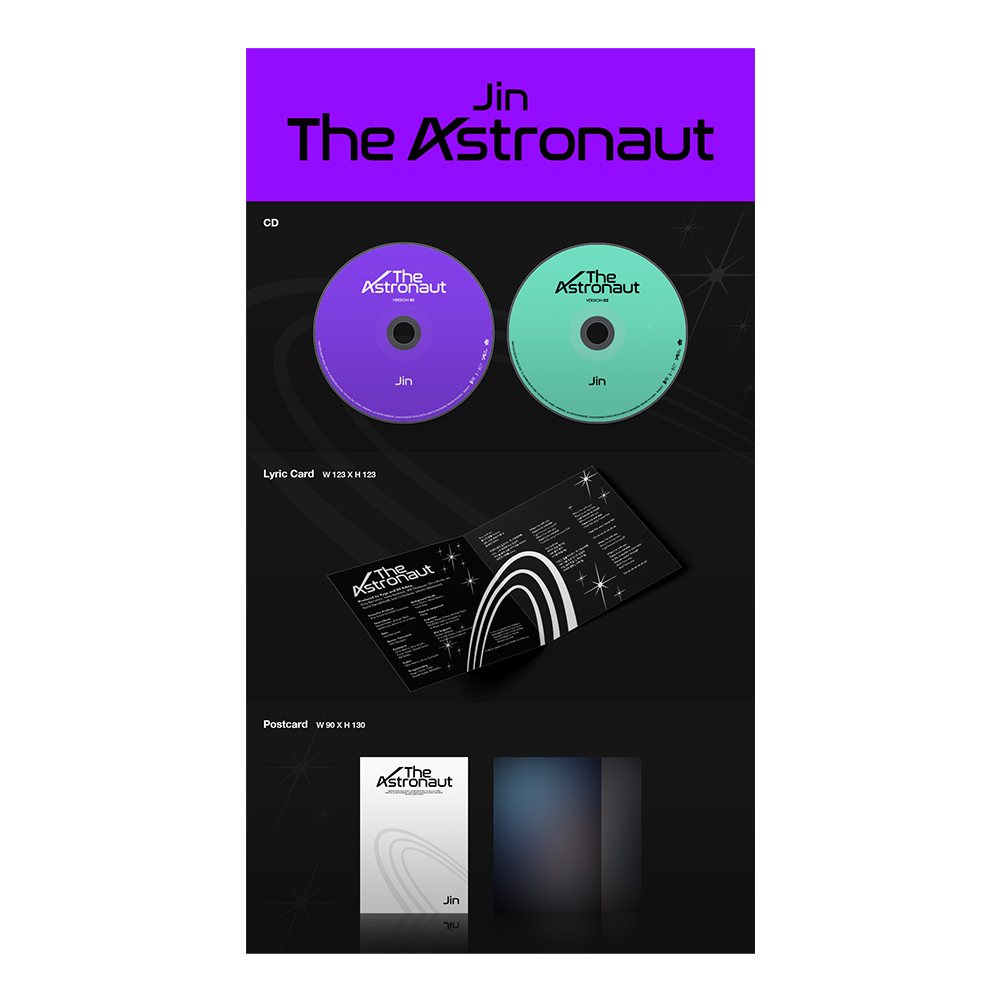 The Astronaut” CD (VERSION 02) - Official BTS Music Store The Astronaut” CD (VERSION 02) - Official BTS Music Store