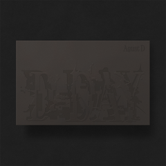 Agust D (SUGA of BTS) - D-DAY (Version 02) (Walmart Exclusive Version)  K-Pop CD (Bright Music) 