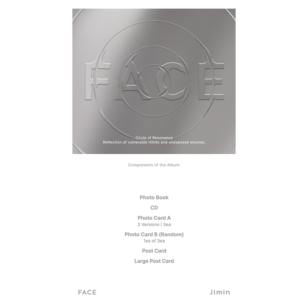 FACE (Undefinable Face) - Official BTS Music Store FACE (Undefinable Face) - Official BTS Music Store